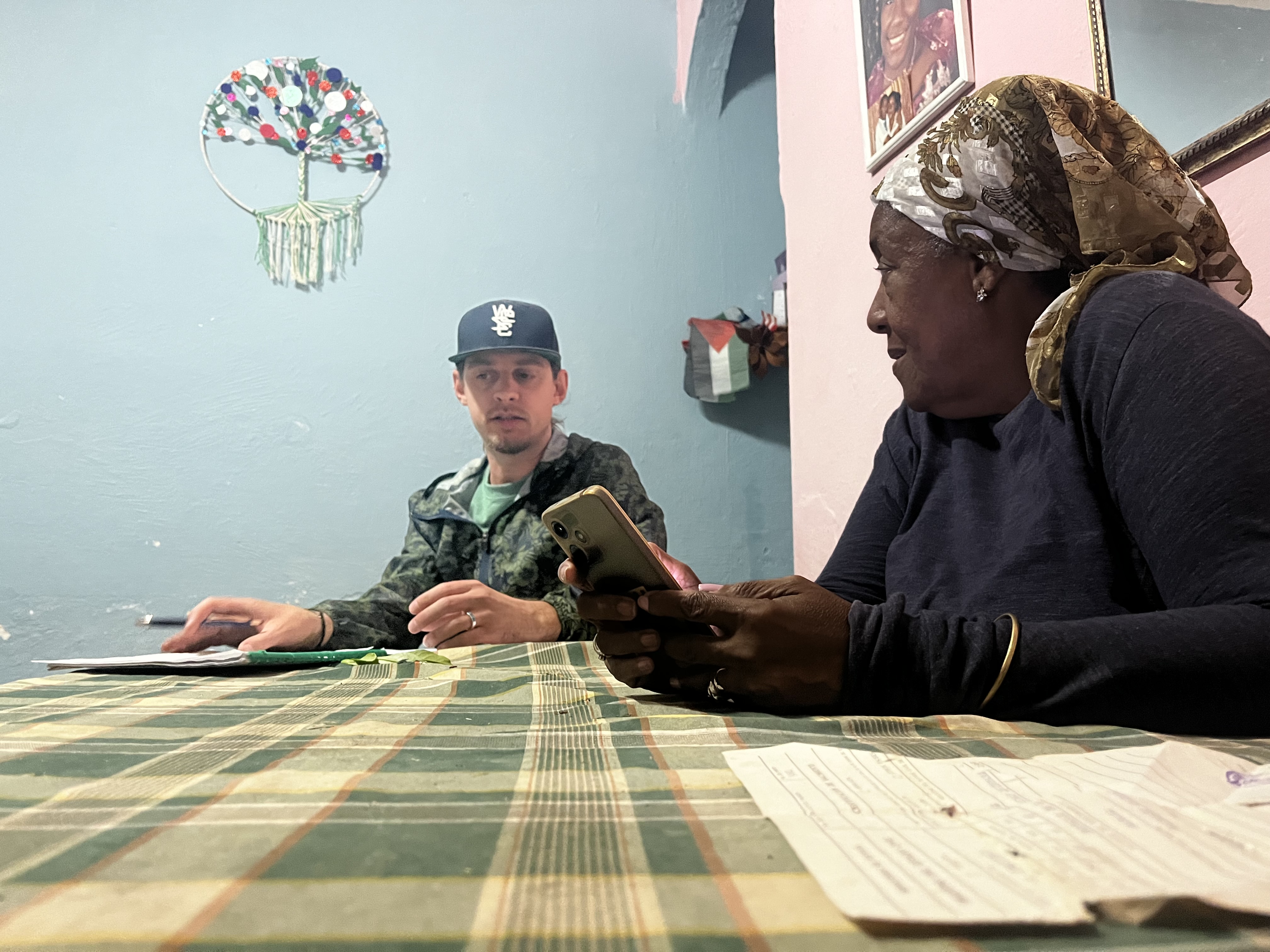 Community-based research and evaluation work in progress